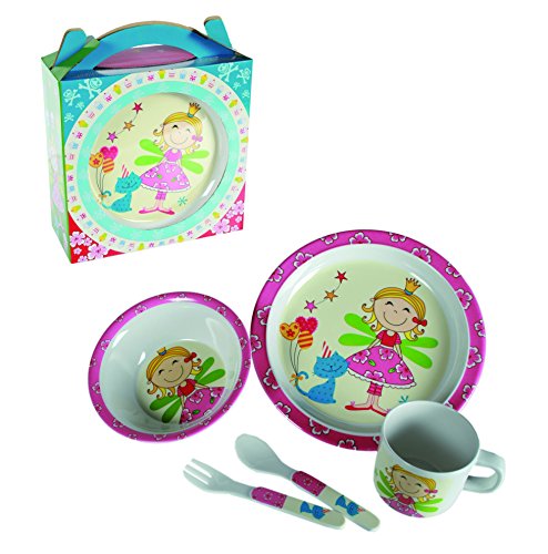 Plastic Princess Dinner Set For Girls - In a Gift Box