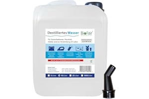 ‎BIOFAIR BioFair 10 Liter Kanister Destilliertes/demineralisiertes Wasser nach VDE 0510