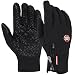 Rrimin 1 Pair Cycling Warm Windproof waterproof Touch Screen Glove Mittens Black (L) RS.716.00