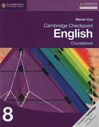 Cambridge checkpoint english Coursebook 8 Per le Scuole superiori Con espansione online (Cambridge International Exam