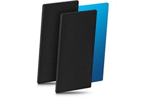 Siegvoll 2x Trockner Filter Ersatz für Bauknecht Whirlpool Privileg HX 481010354757 | Wärmetauscher Filter 225 x 107 x 8 mm | Schaumstofffilter | Schwamm Filter für Wäschetrockner Wärmepumpentrockner