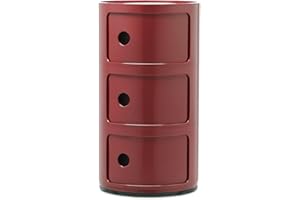 Kartell Componibili, Container 3-fächer, Bordeaux