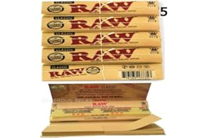 5 Raw Connoisseur 160 Papier de 160 Filtres Inclus Inclus