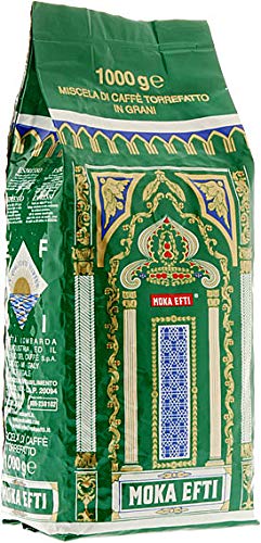 Moka Efti Verde Espresso, Bohne, 1er Pack (1 x 1 kg)