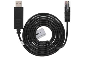 SOLAMR EPEVER 1.5M Cavo da USB a RS485, CC-USB-RS485-150U per Regolatore di Carica Solare