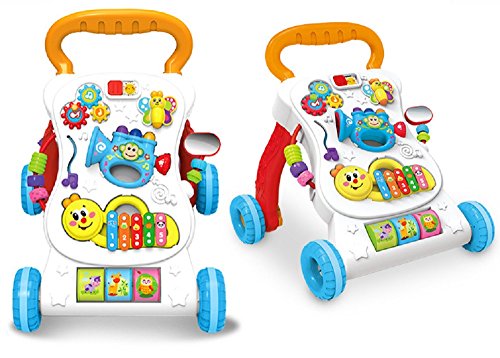 Baby Spiel und Laufwagen Lauflernhilfen Babyspielzeug Motorikspielzeug Baby Kleinkindspielzeug - 4