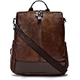 VISMIINTREND Leather Backpack for Women, Stylish Bags for Girls, Shoulder Purse, Trendy Ladies Hand Bag, Daily Use, Office/Travel/College/Work/Picnic, Birthday Gift for Wife/Sister, Latest
