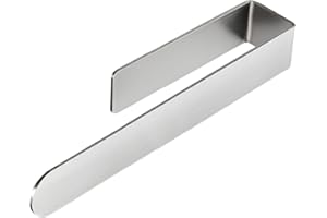NOOGUI Porte Serviette Salle de Bain | Porte Serviette | Acier Inoxydable | Porte Serviettes Adhésif | 37 cm | Fixation Solide | Résistant à l'eau | Durable