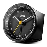 Braun Funk Wecker Analog Deutsche Präzision Quarzwerk BNC007BKBK DCF - 3