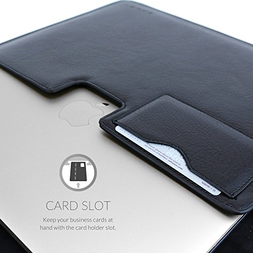 Macbook Pro Touch 13   2016  2017  Sleeve  Tiefstes Schwarz    Snugg - H  lle mit lebenslanger Garantie f  r Macbook Pro Touch 13   2016  2017  13  To