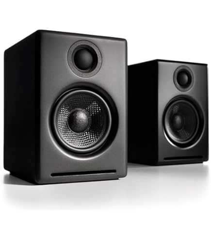 Audioengine HD4 Wireless Speaker Bluetooth | Desktop Monitor