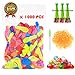 Produktbild Casefashion Wasserballon mit Nachfüllkits 1000 PCS Wasserspiel Schießspiele im Sommer in Bunde Farbe Sommer Splash Spaß für Kinder & Erwachsene Latex Wasserballons