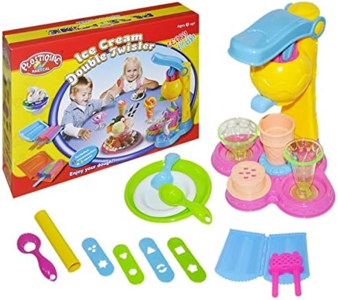 ce Cream Machine Ice Machine for XXXL Set (26pcs) Modelling Clay In 5 Colours