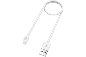 TiMOVO Charger Compatible with Redmi Watch 5/4/Xiaomi Smart Band 9/9 pro/8/8 Pro/Active,Magnetic USB Charging Cable 3.3ft/1m, Replacement Charging Cable Cradle Accessories fit XiaoMi Band 9, White