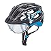 Produktbild KED Covis Helmet Black Blue Kopfumfang 55-61 cm 2017 mountainbike helm downhill