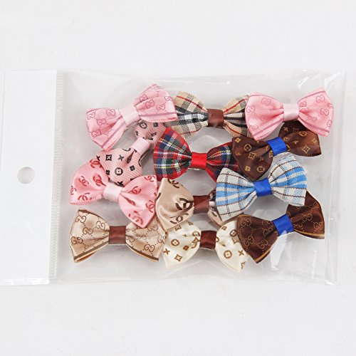 PAWZ-Road-12pclot-Pet-Bow-Dog-Hair-Clips-Random-Color