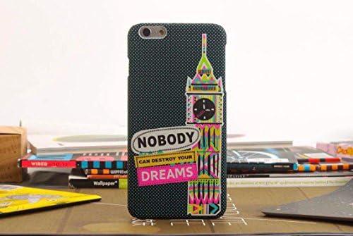 De Luxe Luminous Graffiti Pattern PC Material Hard Case for Iphone 6 (BIG BEN)