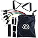 Produktbild 11-teiliges Fitnessband Set – mit 5 Bändern, komfortablen Griffen, Türbefestigungsmittel und Reisetasche – Dein Gym aus der Tasche! Trainieren Sie ab jetzt überall.