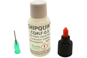 Chip Quik Líquido Flux No-Clean en 15 ml (0.5 oz) Botella exprimidor con punta