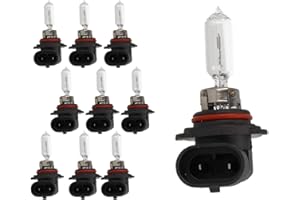 CARALL 10 Pezzi Lampada Alogena 12V Per Auto (HIR2 9012 PX22D 12V 55W)