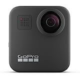 GoPro Max - Fotocamera Digitale Impermeabile 360 ​​Con Stabilizzazione Infrangibile, Touch Screen e Controllo Vocale - Stream