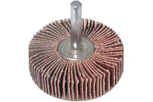 Silverline Tools 823535 Cepillo Abrasivo Laminado, 50 mm Diámetro, Grano 80