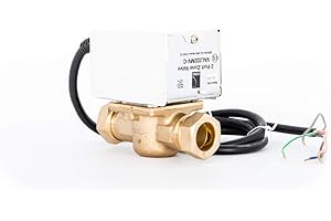 Corgi VAL222MV-C 2 Port Motorised Zone Valve, Chrome/Brass