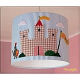 Lampenschirm - Große Ritterburg - 30 cm- Wunschfarbe auf Anfrage möglich