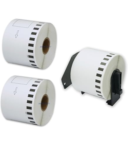 Etichette Piccole 29x62 Mm Per Brother QL - 5 Rotoli Da 800 Etichette | Per Indirizzi, Codici A Barre E UPC - Foto 7