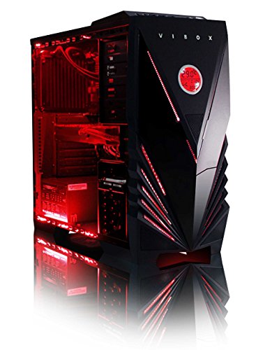 Vibox VBX-PC-4804 Sniper 10 Gaming Desktop-PC (Intel Core i7 4790, 16GB RAM, 1120GB HDD, NVIDIA Geforce GTX 970, kein Betriebssystem) rot - 2