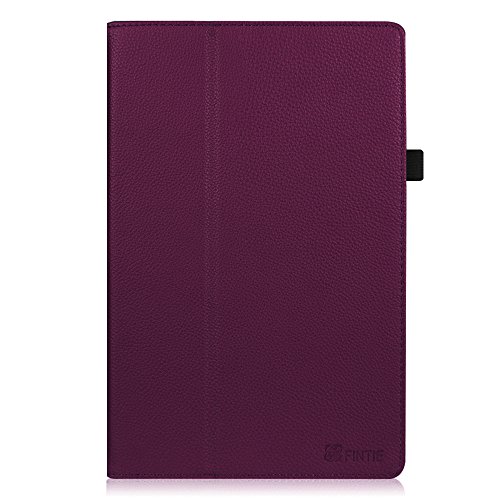 Fintie Odys Rapid 10 LTE Hülle Case – Slim Fit Folio Premium Kunstleder Schutzhülle Tasche Etui Smart Cover mit Ständerfunktion für Odys Rapid 10 LTE 25,7 cm (10,1 Zoll) Tablet-PC, Lila - 7