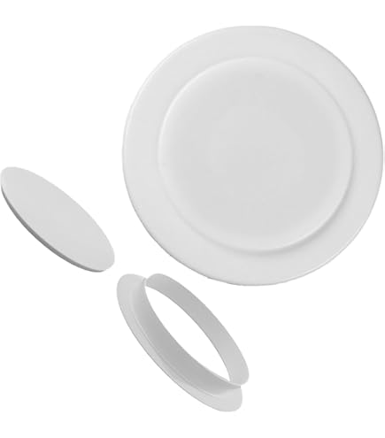 Copertura Decorativa Per Fori Da Parete 40-150 Mm – Rete Protettiva In PP Bianco Per Aria Condizionata E Tubi, Per Interni Ed Esterni