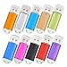Produktbild USB Sticks 64MB 10 Stück - Speicherstick - Mehrfarbig USB 2.0 Flash Laufwerke by Datarm