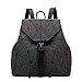 Produktbild Wmshpeds Weibliche Tasche geometrische rhombische Zauberwürfel Tasche leuchtende Klapp Student Rucksack PVC Reise Umhängetasche