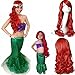 Price comparison product image Ani·Lnc Long Wavy Red Synthetic 60/80cm Anime Cosplay Hair Children Wigs For Women