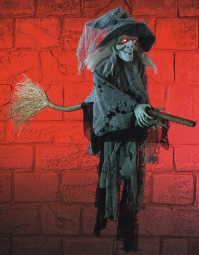 1M Hanging Witch on Broom