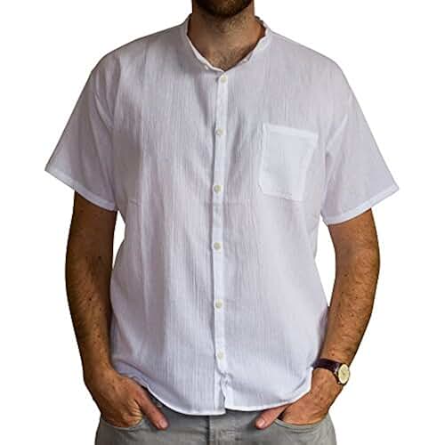 Amazon.co.uk mens cheesecloth shirts