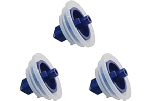 Mendorio Membrana di Sigillo della Valvola di Riempimento per WC, Compatibile con Geberit Impuls 380 o 360, Include 3Membrana di Ricambio.