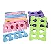 INHDBOX Pedicure Toe Seperator 12 Pack Salon Use ASSORTED COLORS