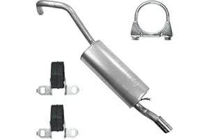 GENERIC Polmo Endschalldämpfer Auspuff Endtopf für VW Polo 5 V 6R Schrägheck 1.4