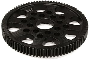 Integy RC Model CNC-Machined Aluminum Steel 84T Spur Gear Designed for HPI 1/10 Sprint 2 on-Road