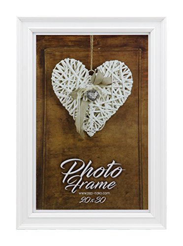 Preisvergleich Produktbild Unbekannt ZEP Hemilton 4 weiß 15x20 Holz Bilderrahmen V93684