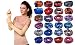 Jubination Essential Pair of Beige Scooty gloves and Multicolor printed bandana for ladies RS.199.00