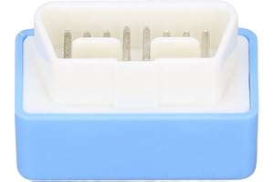 EVGATSAUTO Chip di Azionamento della Spina ECO OBD2, Scatola di Ottimizzazione per il Risparmio di Carburante 15% di Risparmio di Benzina Scatola di Ottimizzazione per L'economia di Carburante Blu Universale per