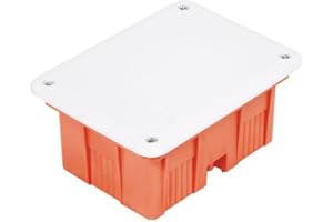 ELEKTRO-PLAST Boîte de dérivation encastrée 144 x 104 x 74 cm Boîtier encastré avec couvercle blanc