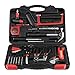 INTEY Mallette à Outils 57 Pièces Boîte à Outils Ensemble D'Outils DIY Coffret d'assemblage Trousse à Outils de Réparation Pour Ménage avec Boîte à outils en Plastique