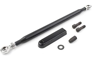 GZYF Motorrad Runde Schaltgestänge für Harley Touring Electra Glide FLHT, Road King FLHR, Road Glide FLTR, Street Glide FLHX, Trike FLHTCUTG FLHXXX FLRT, Schwarz