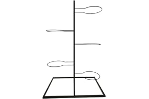 QURYGIN Ball Storage Garage - Basketball Organizer Rack, Iron Football Stand, Basketball Ball Storage Rack, Multifunctional Multi-Layer Iron Ball Storage Shelf, Basketball Holder For Bedroom (Black, 5)