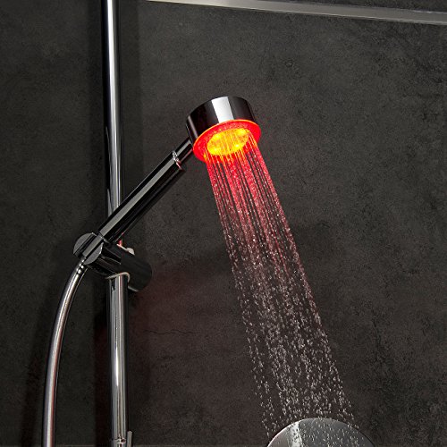 newgen medicals LED-Farbwechsel-Duschkopf DK-80.f mit 41 Düsen - 4