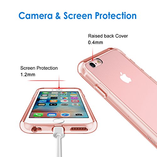 JETech Funda para iPhone 6s y iPhone 6 Carcasa Anti-Choques y Anti-Ara azos Oro Rosa reviews JETech Funda para iPhone 6s y iPhone 6 Carcasa Anti-Choques y Anti-Ara azos Oro Rosa